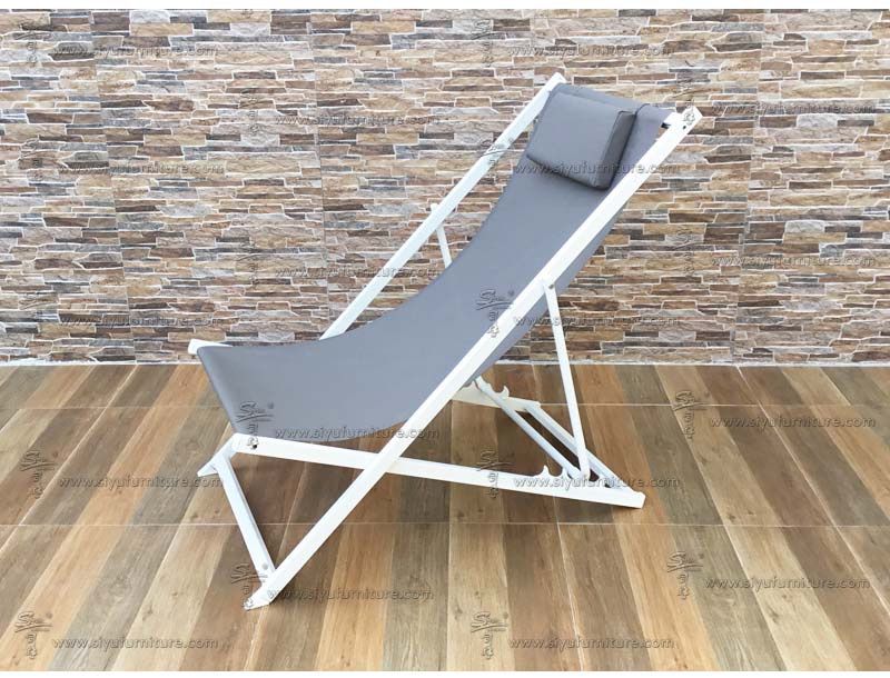 Foldable beach chair SY6003 siyu furniture-garden chair-folding chair-poolside lounger-hotel furniture-outdoor furniture (1)