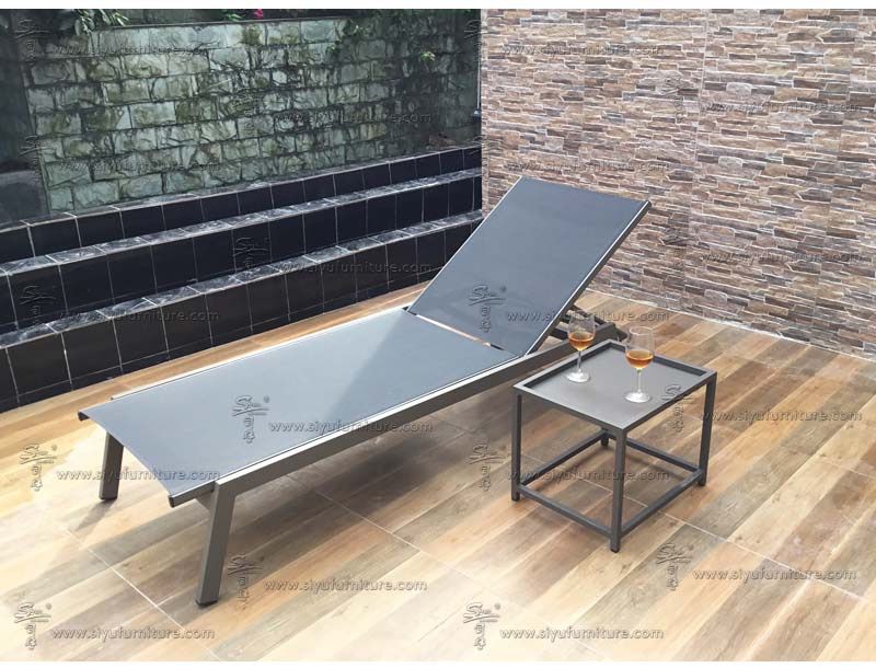 Sling chaise lounger SY6004 siyu furniture-outdoor lounger-garden set-patio furniture-bistro set-rattan wicker furniture-villa furniture-hotel chair (9)