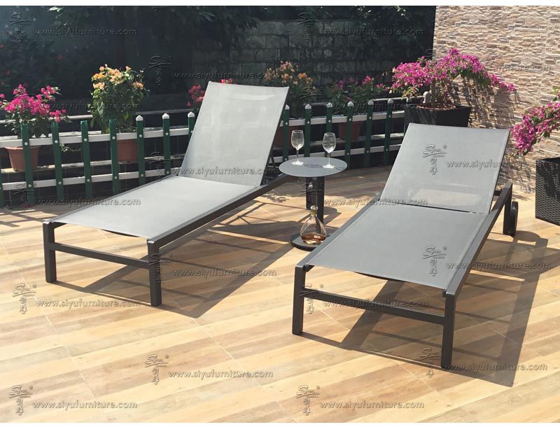 Sling sun lounger SY6001 Siyu furniture-outdoor furniture-garden furniture-chaise lounger-sun lounger-patio-hotel furniture (1)