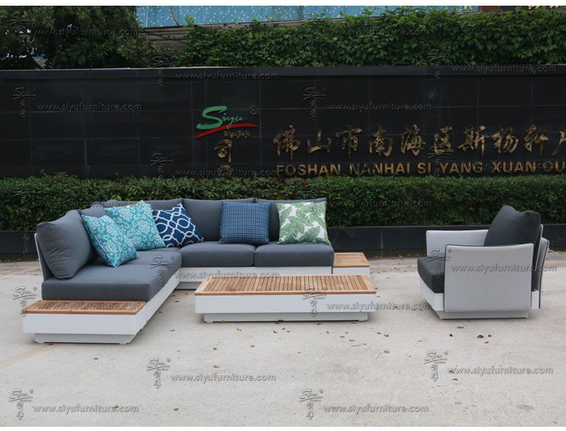 SY1036 Luxury section sofa set outdoor furniture garden sofa patio living www.siyufurniture.com patio living (3)