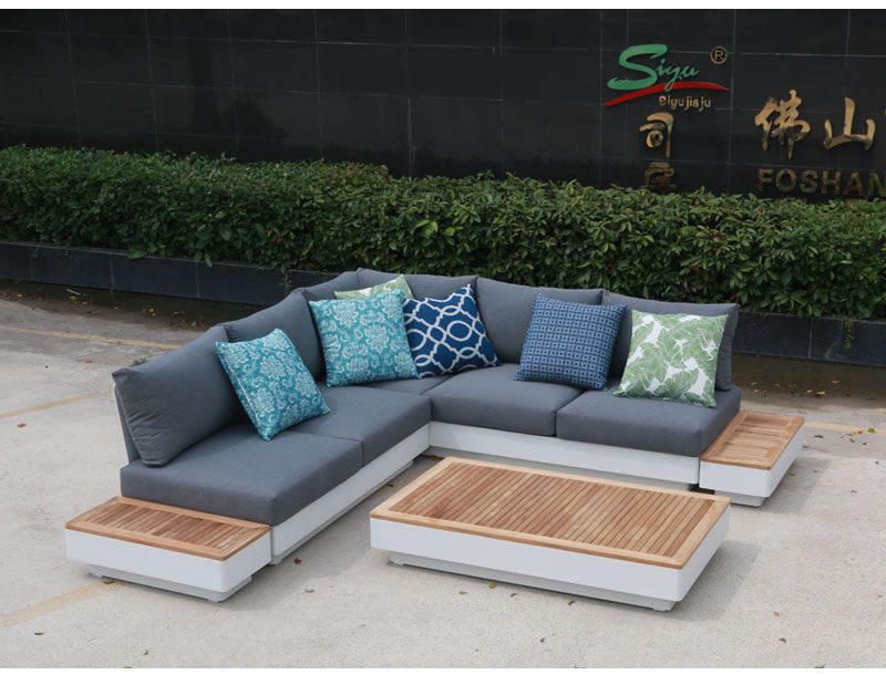 SY1036 Luxury section sofa set outdoor furniture garden sofa patio living www.siyufurniture.com patio living (6)