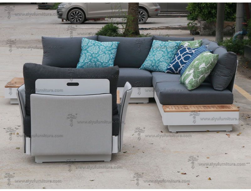 SY1036 Luxury section sofa set outdoor furniture garden sofa patio living www.siyufurniture.com patio living (4)