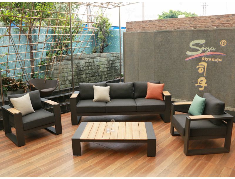 SY1035 Wide tube corner sofa set