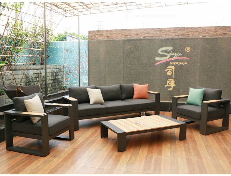 SY1035 Wide tube corner sofa set