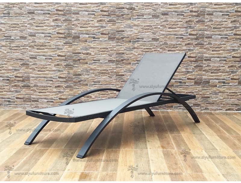 Sling chaise lounger SY6002 siyu furniture-patio-outdoorliving-garden sofa-poolside furniture (1)