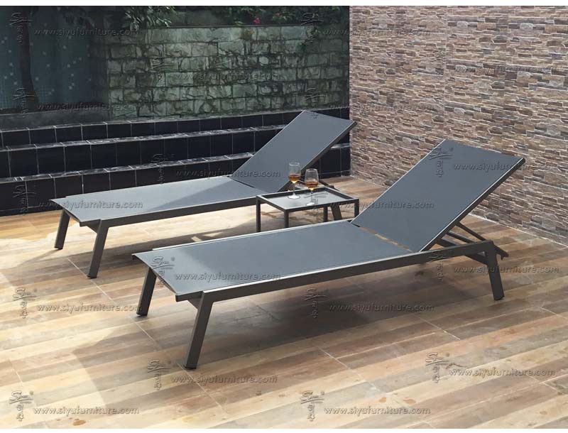 Sling chaise lounger SY6004 siyu furniture-outdoor lounger-garden set-patio furniture-bistro set-rattan wicker furniture-villa furniture-hotel chair (11)