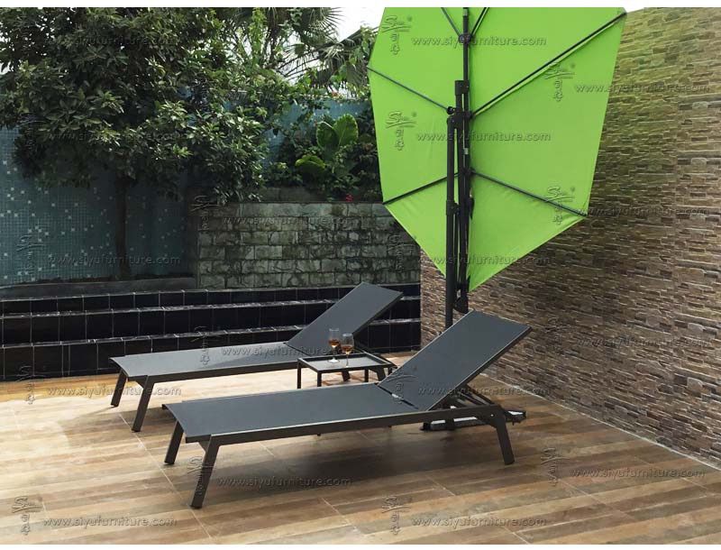 Sling chaise lounger SY6004 siyu furniture-outdoor lounger-garden set-patio furniture-bistro set-rattan wicker furniture-villa furniture-hotel chair (7)