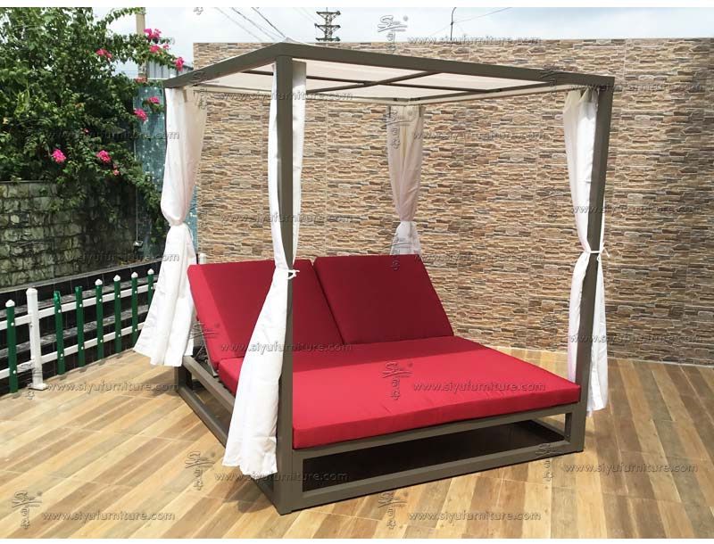 Canopy daybed DGD2004 siyu furniture-outdoor furniture-garden sofa-patio seating-hotel furniture-manufacturer-b2b-made in china (6)