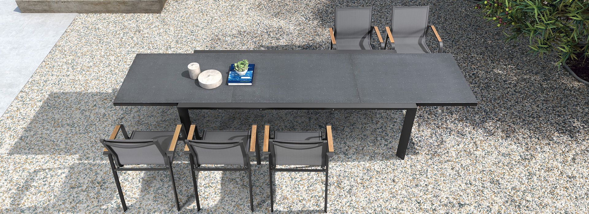outdoor living table set