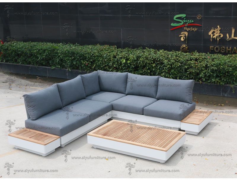 SY1036 Luxury section sofa set outdoor furniture garden sofa patio living www.siyufurniture.com patio living (2)