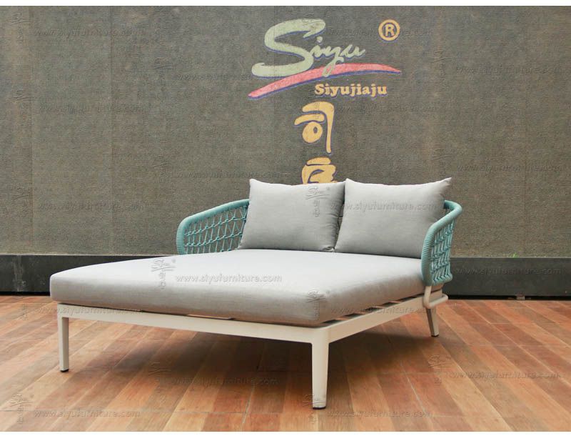 SY6013 Olefin rope weaving daybed outdoor furniture-aluminium furniture-bistro furniture-cheap garden furniture-rattan garden furniture-garden furniture-recliner chair www.siyufurniture  (6)