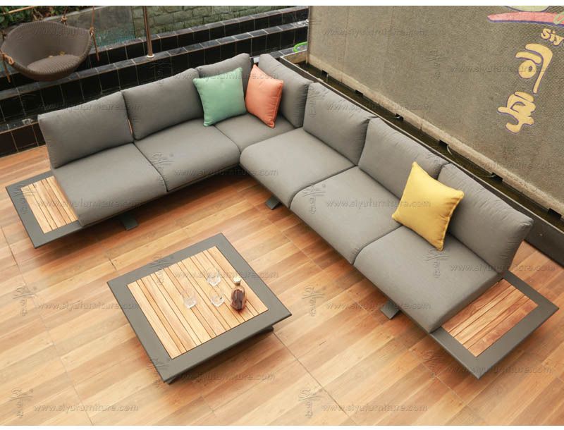 SY1038  lounger sofa set siyu furniture outdoor furniture garden sofa patio living www.siyufurniture.com patio living  (1)