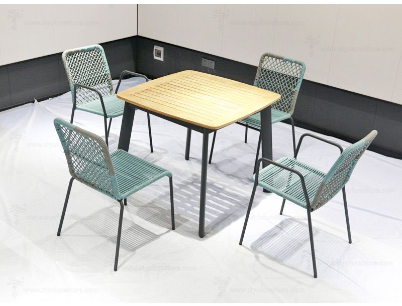 SY4027 Rope weaving dining set siyu furniture-outdoor furnituire-garden living-patio-bistro-outdoor rattan wicker furniture-beach chair www.siyufurniture (19)