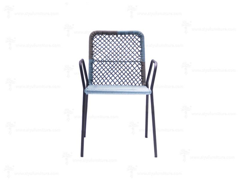 SY4027 Rope weaving dining set siyu furniture-outdoor furnituire-garden living-patio-bistro-outdoor rattan wicker furniture-beach chair www.siyufurniture (14)