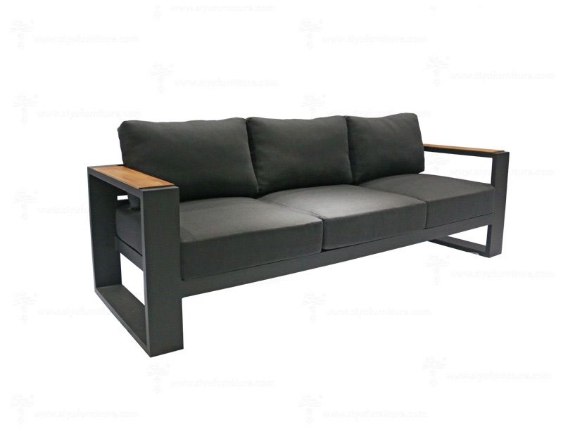 SY1035 Wide tube corner sofa set 