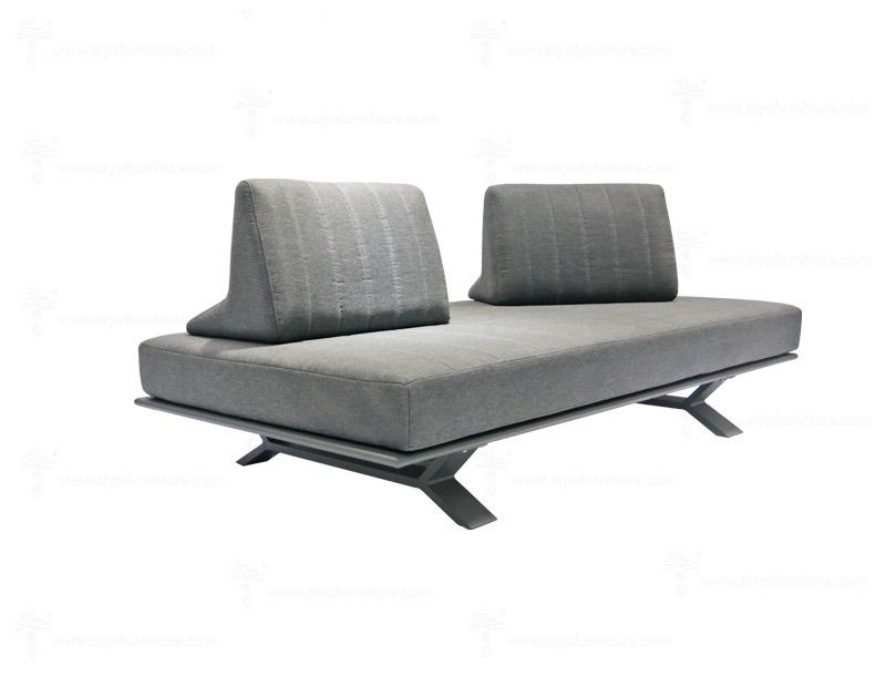 SY1041 upholstery movable backrest sofa set 