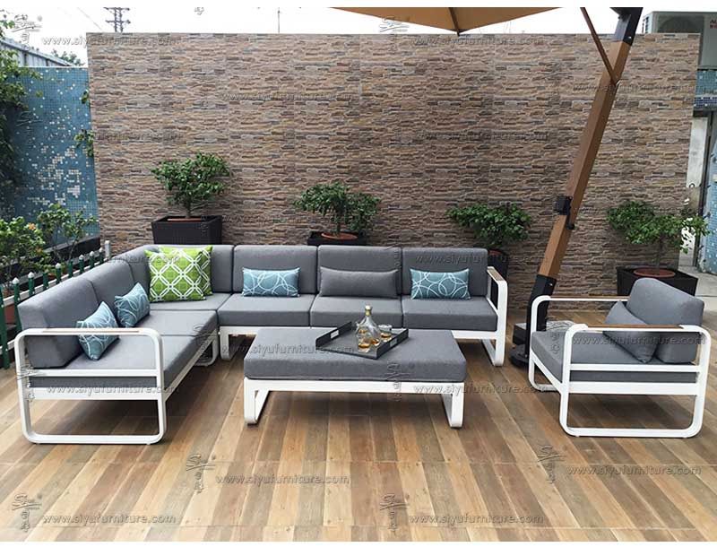  SY1015 Garden sectional sofa