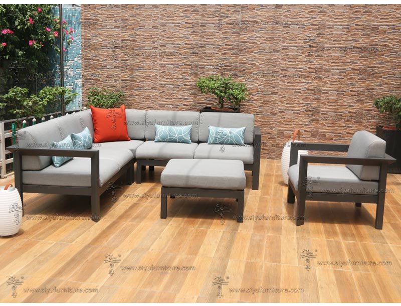  SY1034 aluminum sofa set