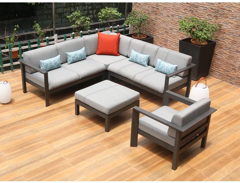  SY1034 aluminum sofa set