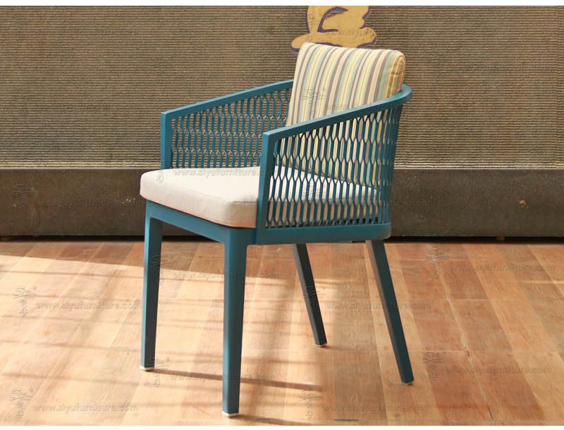 SY4023 aluminum mesh armchair