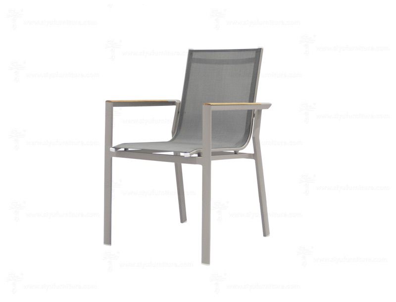 SY4029 6-seater sling dining set